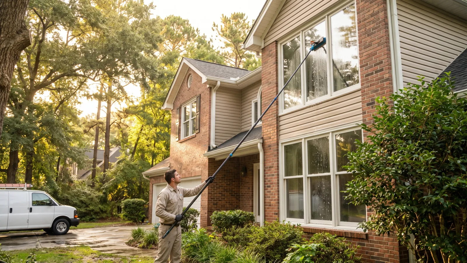 Window Cleaning in Columbia, SC by Columbia Exterior Cleaning